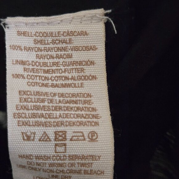 Free People Emma Austin Swing Trapeze Dress Black Embroidered Long Sleeve Size S - Picture 16 of 16